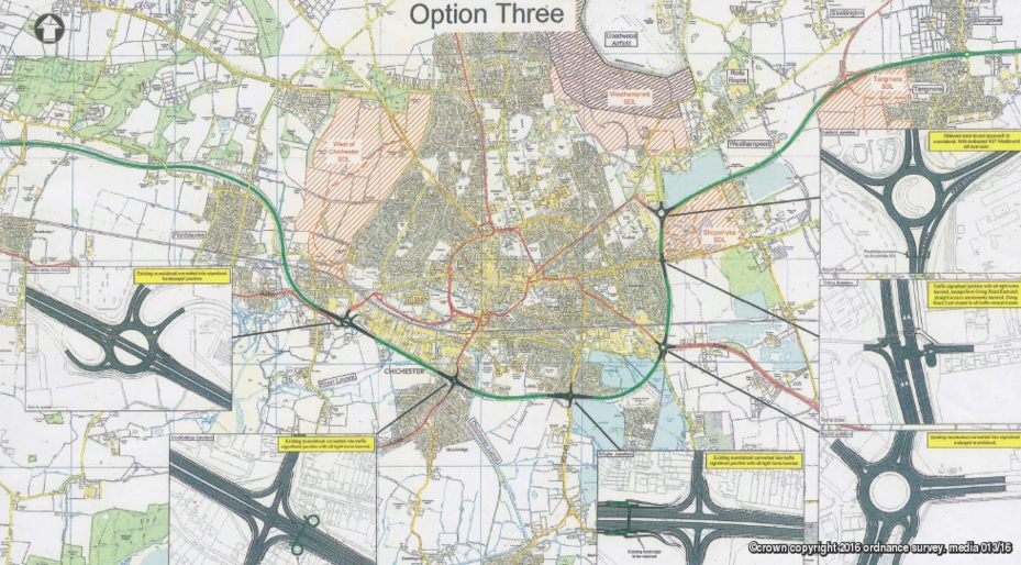 Chichester A27 Option Three